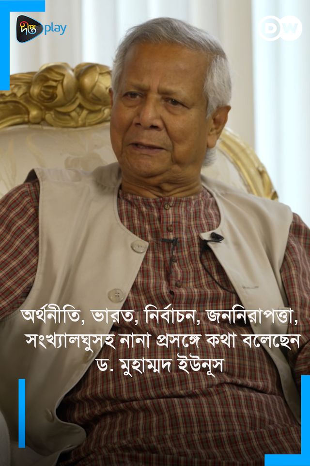Dr. Muhammad Yunus exclusive | DW Documentary